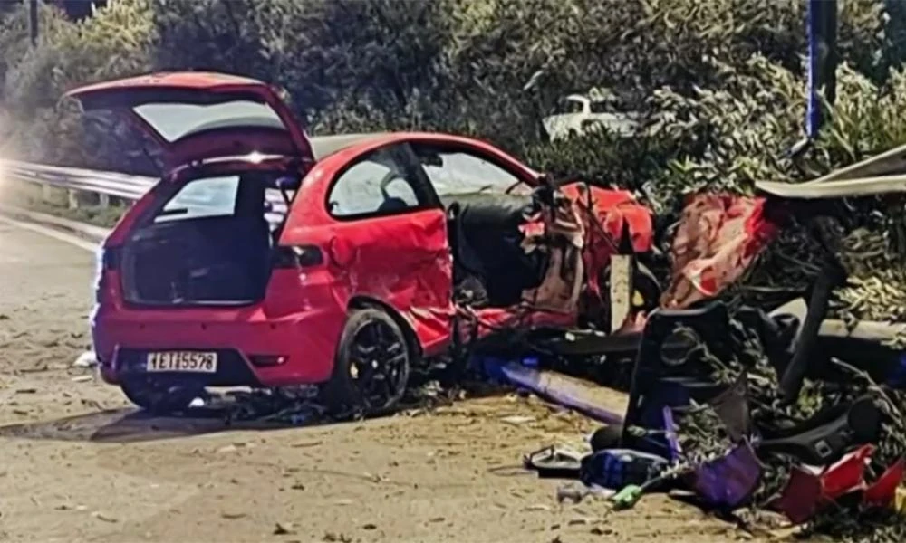 Συγκλονιστικό βίντεο ντοκουμέντο από το τροχαίο στο Πέραμα- Η 22χρονη κατέγραψε τη σύγκρουση με 200 χλμ